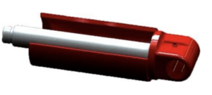 Replacement 15W359 Cylinder Rod & Shield